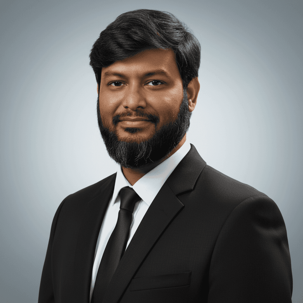 Portrait of Asad Chowdhury